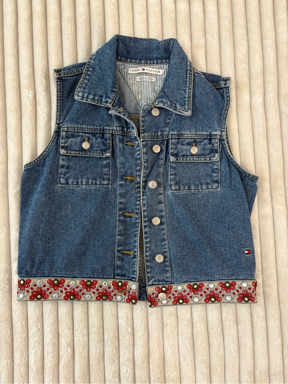 Vintage Tommy Hilfiger Denim Vest